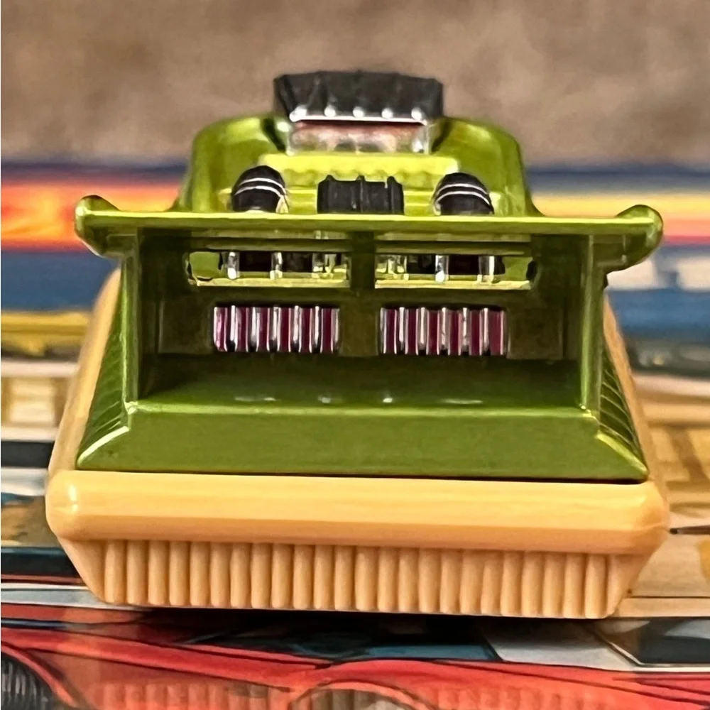 Vintage Matchbox Superfast 1972 No. 72 Hovercraft Green Lesney England Rescue